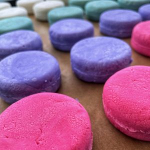 variety of shampoo bars